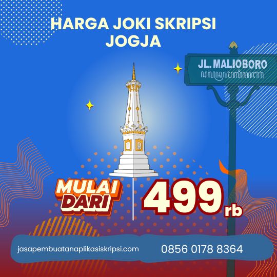 harga joki skripsi jogja