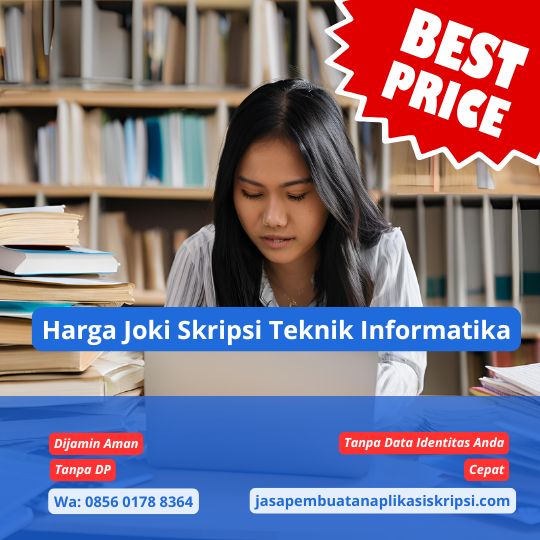 harga joki skripsi teknik informatika mulai 499.000