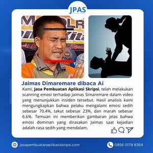 Jaimas simaremare pelaku penendangan di kolam renang