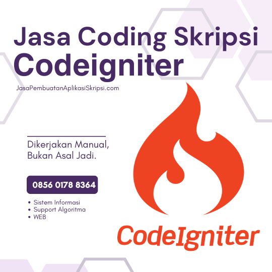Jasa coding skripsi codeigniter