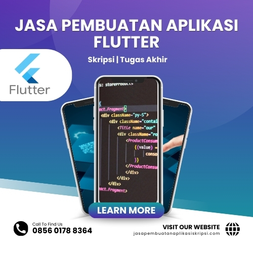 Jasa pembuatan aplikasi flutter untuk skripsi