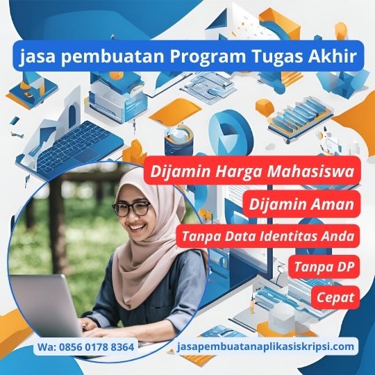 jasa pembuatan program tugas akhir