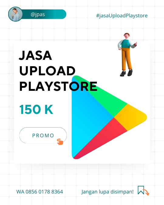 Jasa upload ke Playstore