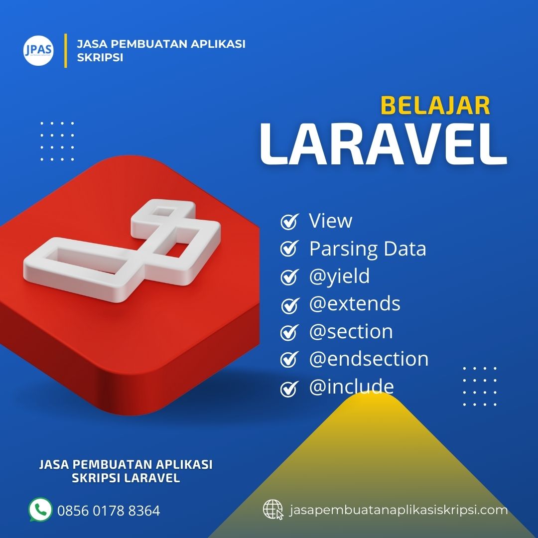 belajar view pada laravel