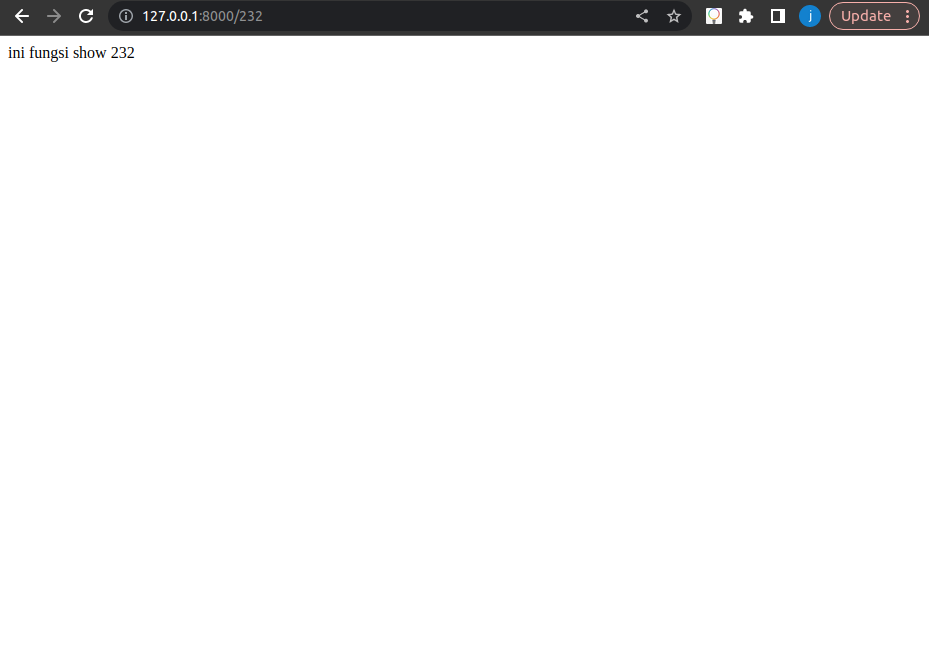 result laravel controller