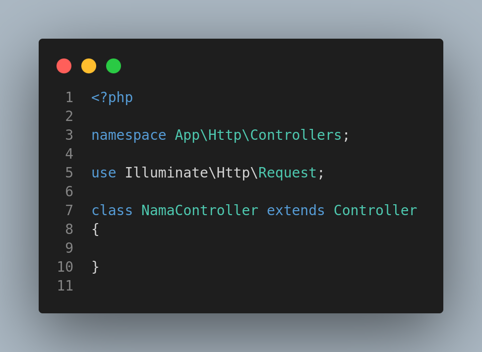 laravel controller