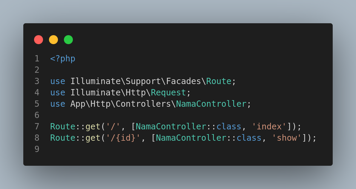 routing laravel