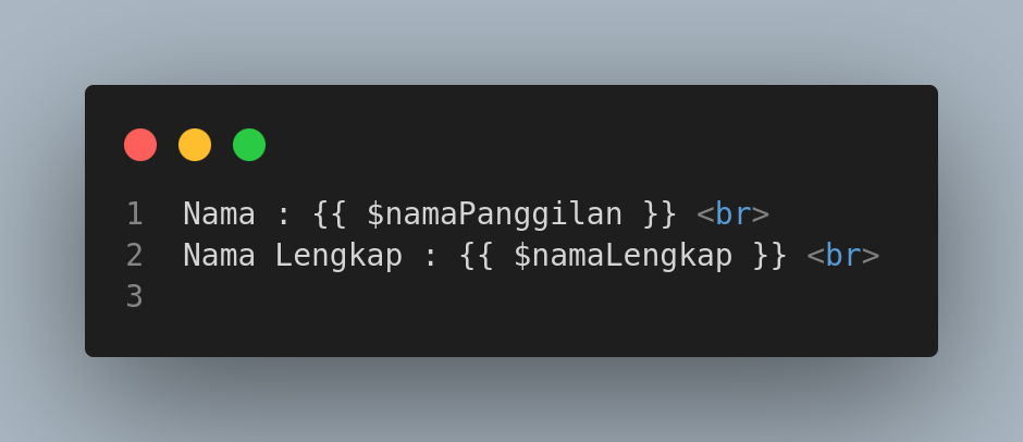 welcome blade laravel