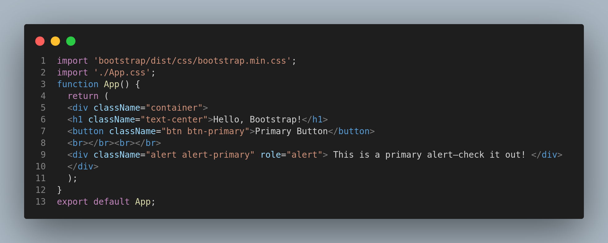 code-bootstrap-reactJs