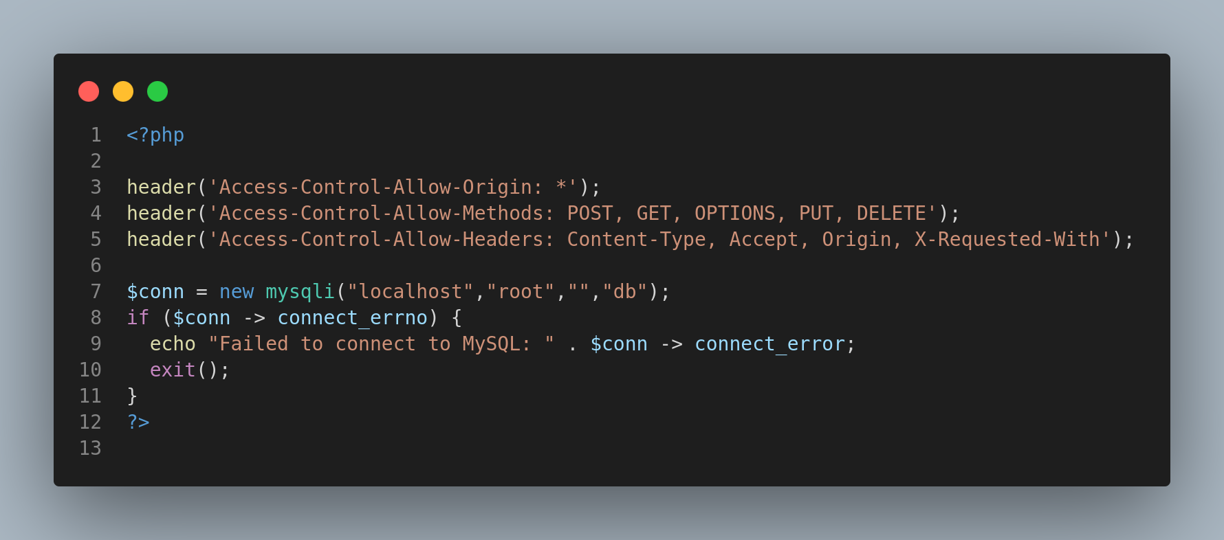 Cara mengatasi block error pada CORS