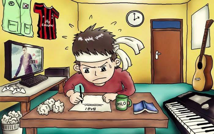 derita mahasiswa komputer tingkat akhir