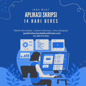 jasa pembuatan aplikasi skripsi
