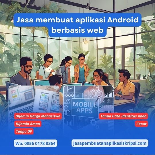 jasa membuat aplikasi android berbasis web