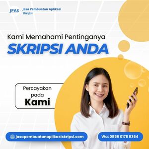 Kami mengerti pentingnya skripsi anda