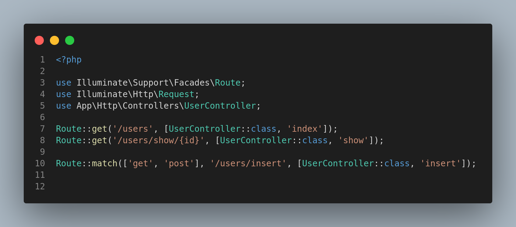 file route laravel insert data