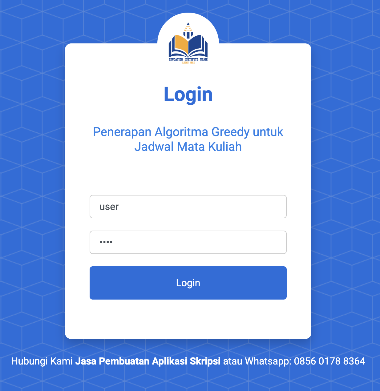 Contoh web untuk Skripsi