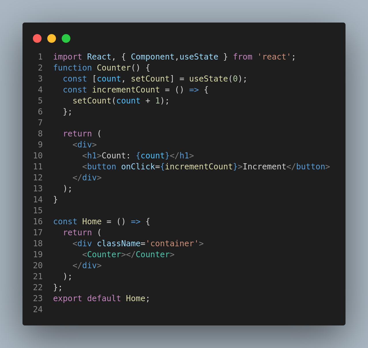 state reactjs component