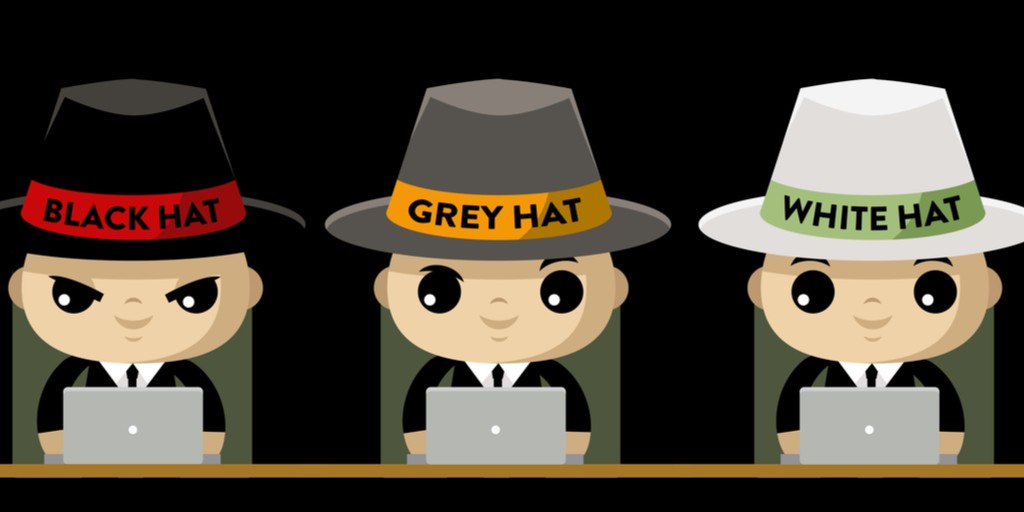 Blackhat hacker whitehat greyhat