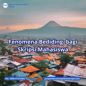 Fenomena bediding bagi skripsi mahasiswa