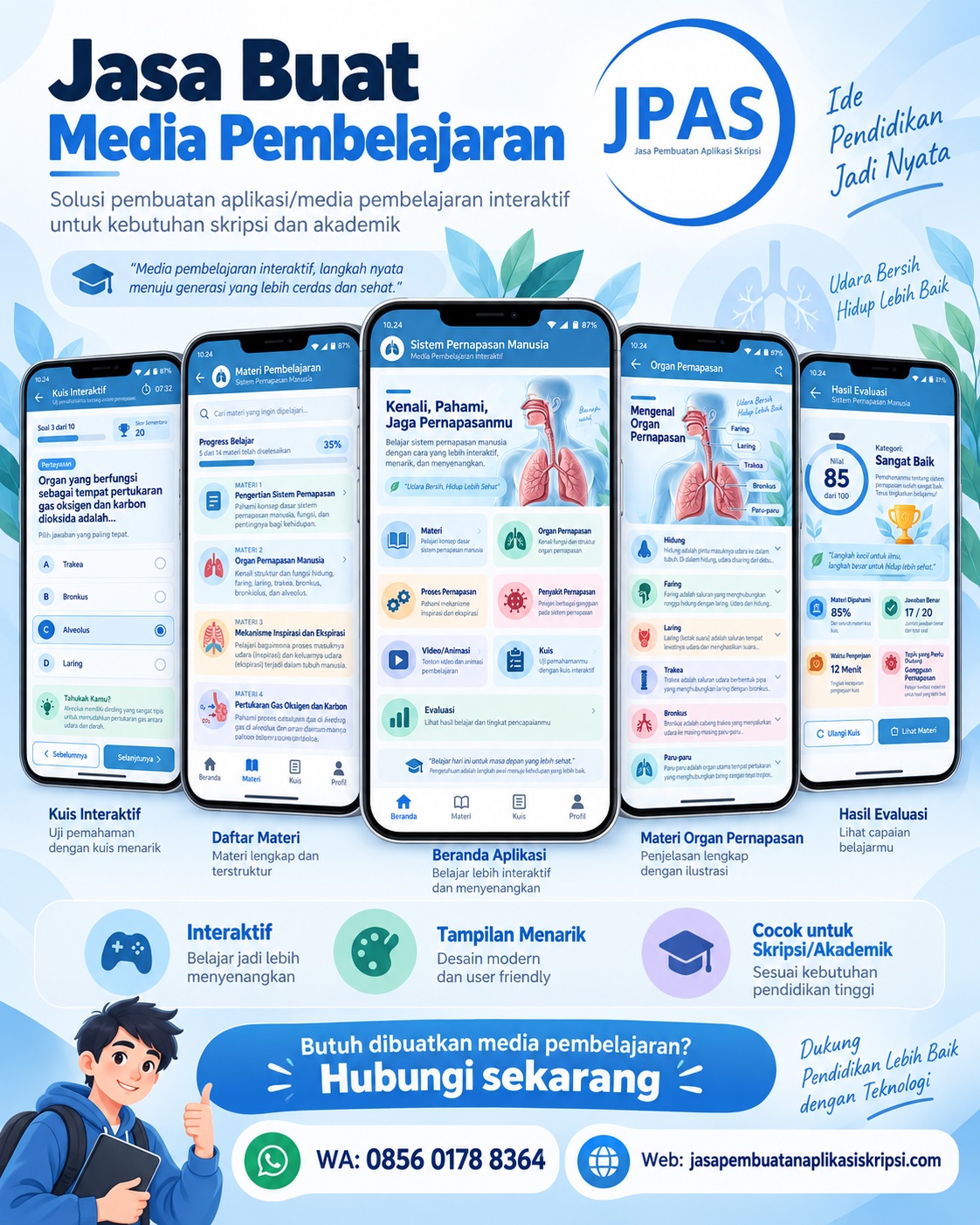 Jasa pembuatan media pembelajaran
