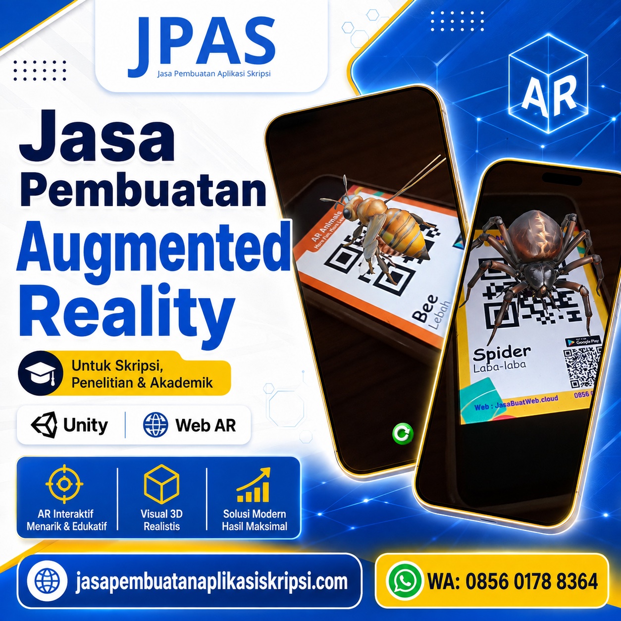 Jasa pembuatan Augmented Reality