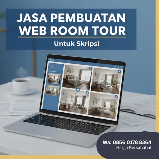 Jasa pembuatan room tour untuk skripsi
