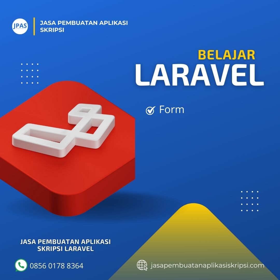 Penggunaan form di laravel