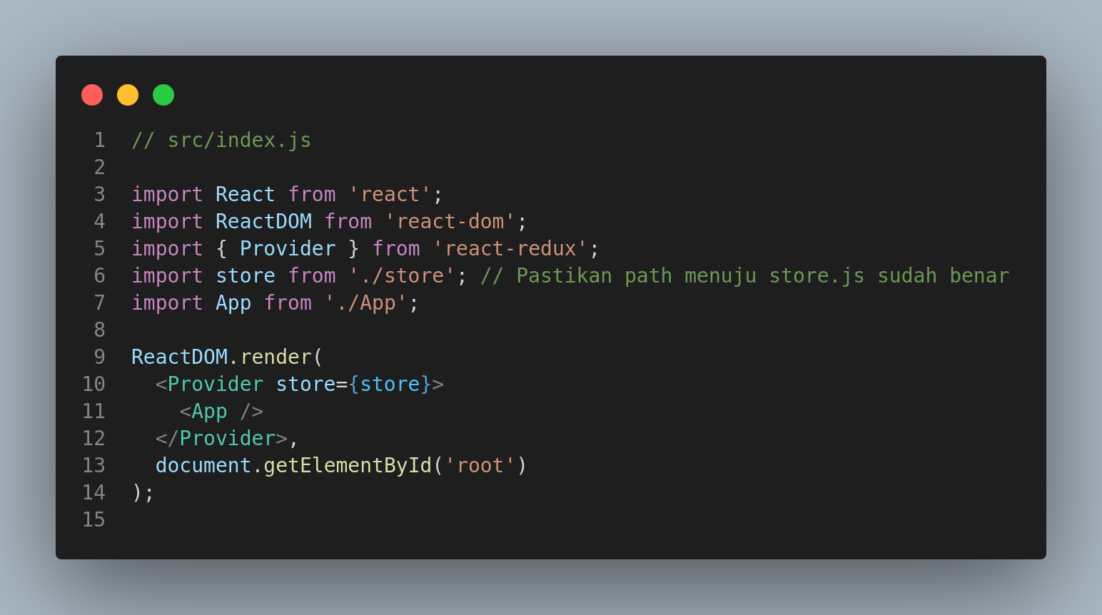 Redux reactJs