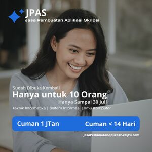 pembuatan aplikasi skripsi tanpa dp