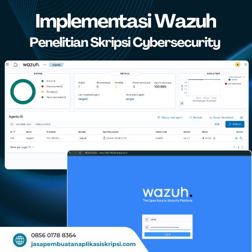 Implementasi Wazuh untuk projek Skripsi Cyberscurity