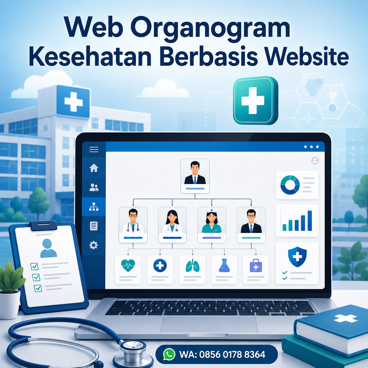 Organogram Kesehatan Berbasis Website