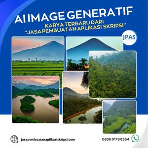 AI Image Generatif dari Jasa Pembuatan Aplikasi Skripsi