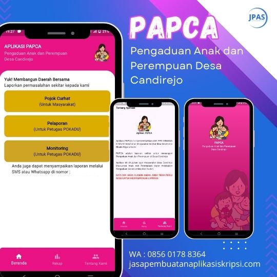 App pengaduan anak dan perempuan di desa xxx