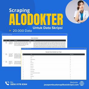 Scraping Data Alodokter untuk Skripsi
