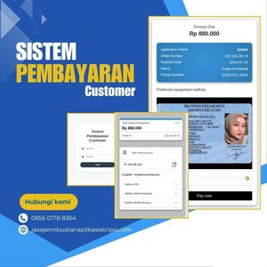 Sistem Pembayaran Customer | Proyek Tugas Kuliah Jurusan Informatika