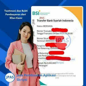 Kepuasan Klien Terbukti | Transfer 3 Juta Rupiah untuk Layanan Berkualitas Tinggi